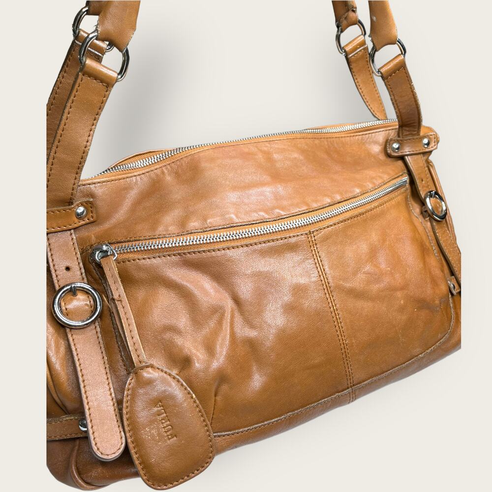Furla Cognac Shoulder Bag